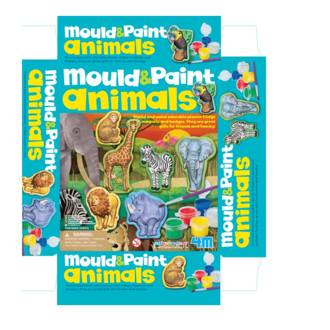 Mould & paint - Animales de la selva