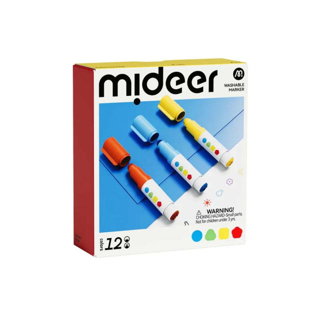 Set de 12 sellos y rotulador