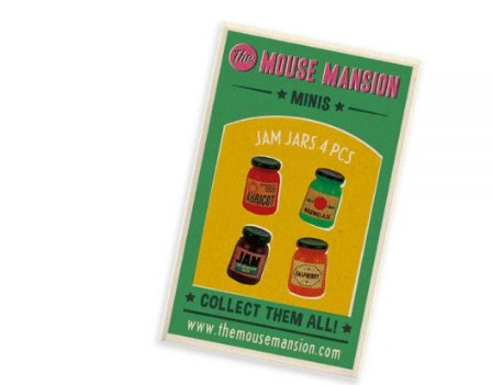 Mini botes de mermelada