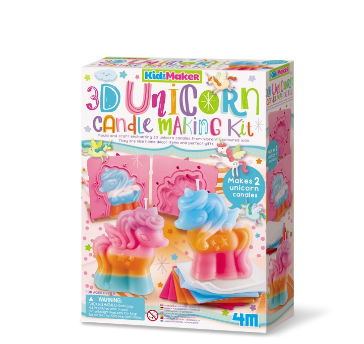 Crea tus velas de unicornio