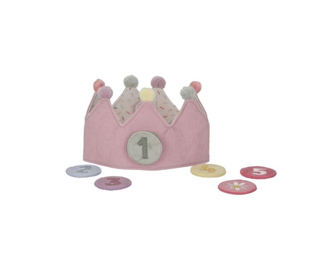 Corona cumpleaños - Rosa